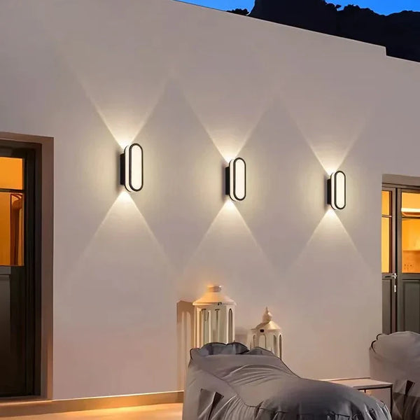 Wandlamp | Waterdicht – LED-verlichting voor binnen en buiten | Moderne stijl