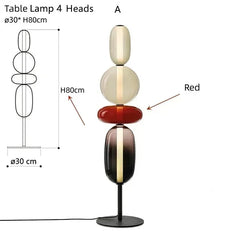 Italian Designer Colored Glass LED Floor Light | Creative Candy Lights - POUEV