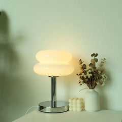 Macaron Glass Table Lamp | Trichromatic Dimming Atmosphere Lamp - POUEV