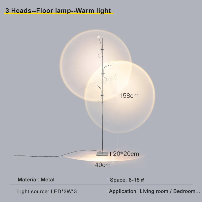 Wa Wa T Sunset Projection Table Lamp | Contemporary Italian Design Mood Light - POUEV