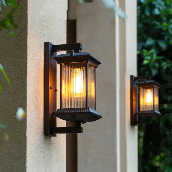 Wandlamp voor buiten – Klassiek ontwerp – Waterdicht met metalen afwerking