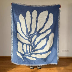 Nordic Living Room Tapestry | American Countryside Modern Leisure Blanket - POUEV
