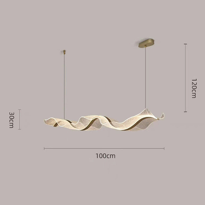 Hanglamp – Modern design met golvende vorm – Geschikt voor diverse interieurstijlen