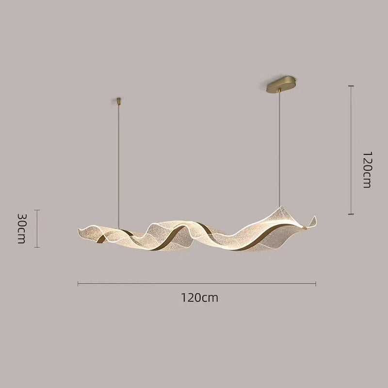 Hanglamp – Modern design met golvende vorm – Geschikt voor diverse interieurstijlen