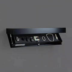 Hidden Floating Shelf with Secret Compartment | Concealed Wall Storage - POUEV