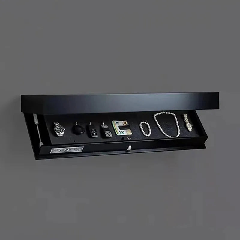 Hidden Floating Shelf with Secret Compartment | Concealed Wall Storage - POUEV