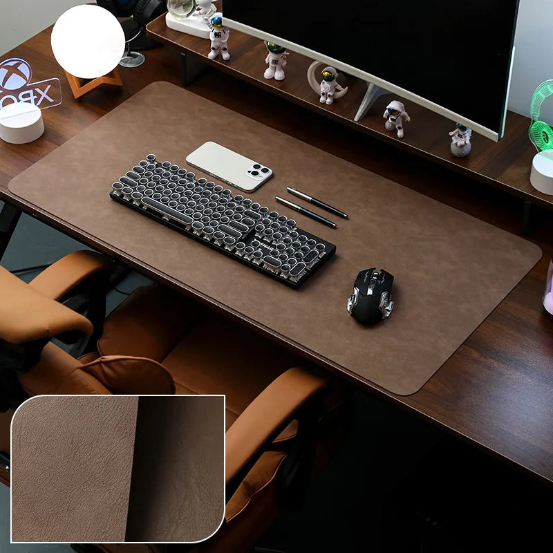 Bureau onderlegger | PU leer | Antislip functie - POUEV