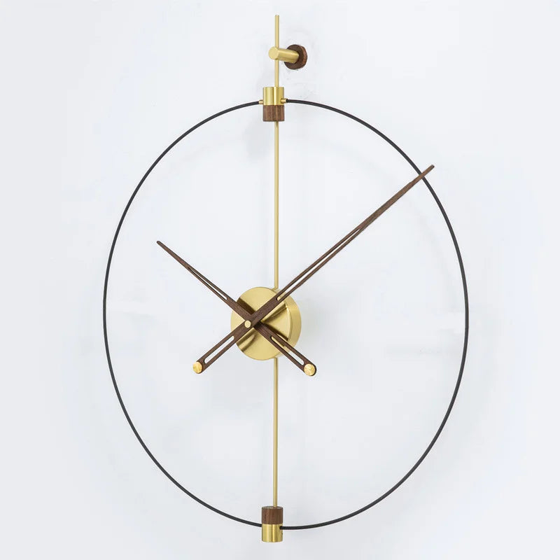 Luxury Nordic Wall Clock | Modern Minimalist Design | DIY Decorative Clock