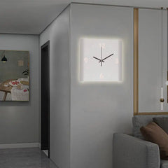 LED Double-Sided Corner Wall Clock with Remote Control