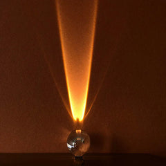 Italian Designer LED Crystal Table Lamp | Night Projector - POUEV