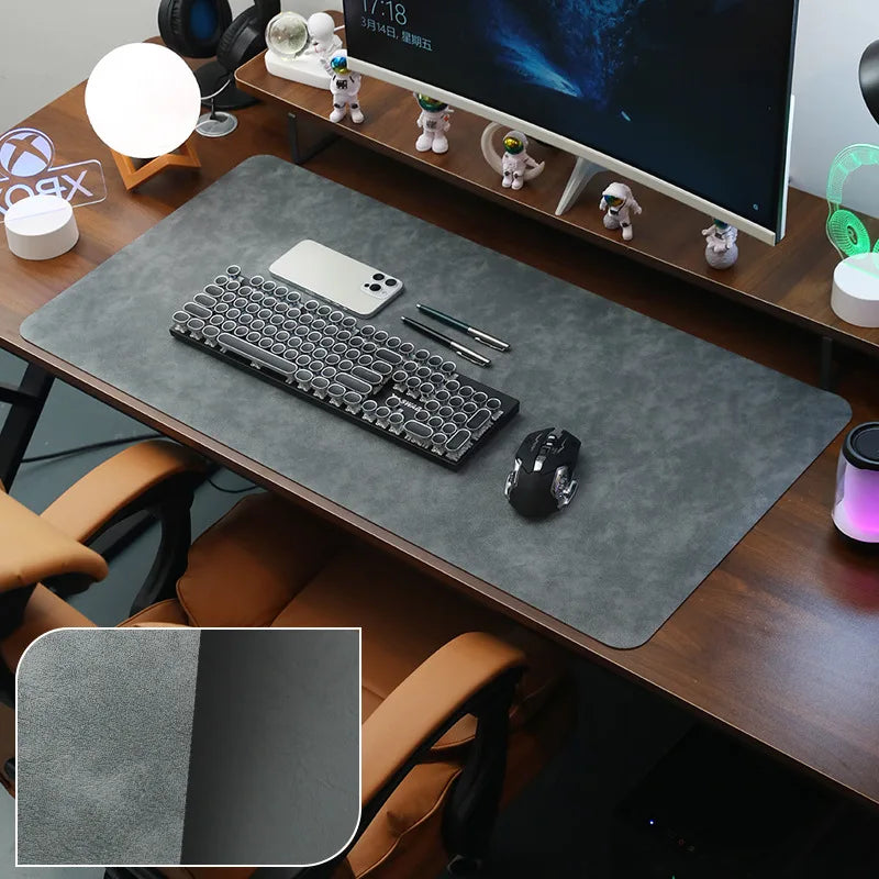 Bureau onderlegger | PU leer | Antislip functie - POUEV