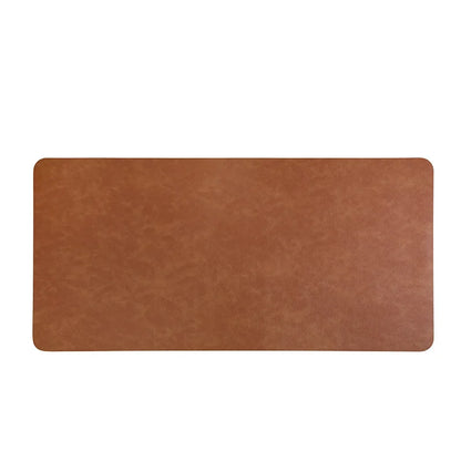 Bureau onderlegger | Antislip PU leer | Gaming en werkplek organizer - POUEV