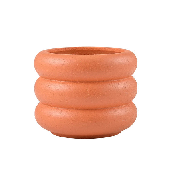 Ronde Keramische Succulentenpot | Creatieve Bloempot voor Binnen en Buiten