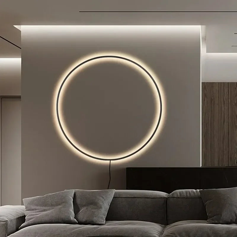 Modern LED Wall Lamp | Minimalistic Nordic Design | USB Rechargeable