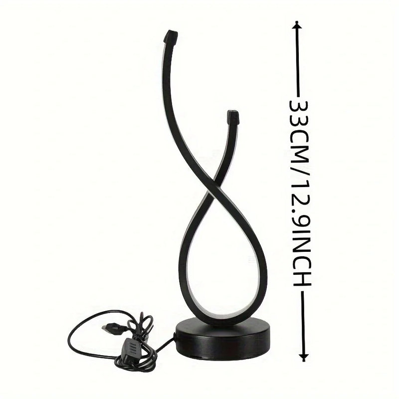 LED Table Lamp | Creative Nightstand Lamp for Bedroom, Restaurant & Café - POUEV