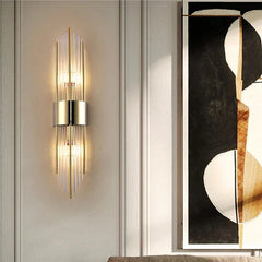 Wandlamp – Elegante Scandinavische stijl – Kristallamp met modern design