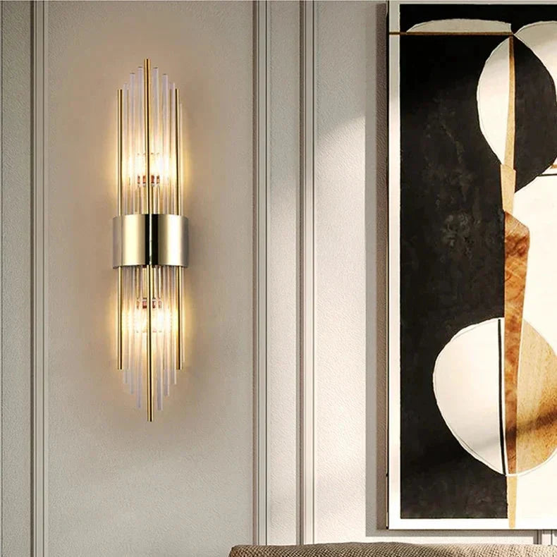 Wandlamp – Elegante Scandinavische stijl – Kristallamp met modern design
