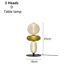Italian Designer Colored Glass LED Floor Light | Creative Candy Lights - POUEV