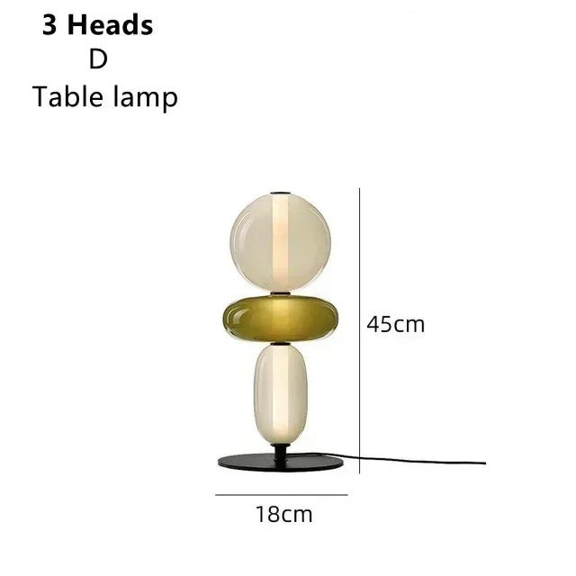 Italian Designer Colored Glass LED Floor Light | Creative Candy Lights - POUEV