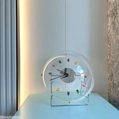 Spring Breeze Bubble Wall Clock | Silent Quartz Movement & Playful Design
