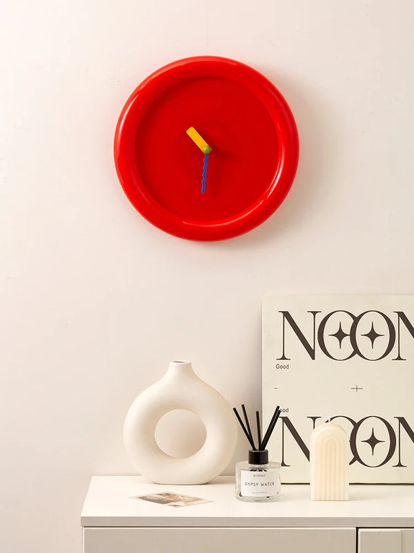 Memphis Wall Clock | Modern Geometric Home Décor