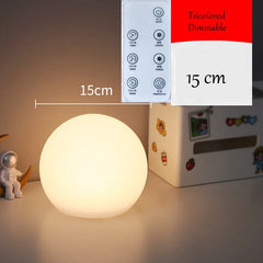 LED Ball Lamp | Luminous Globe Light | USB Rechargeable/AC Powered - POUEV
