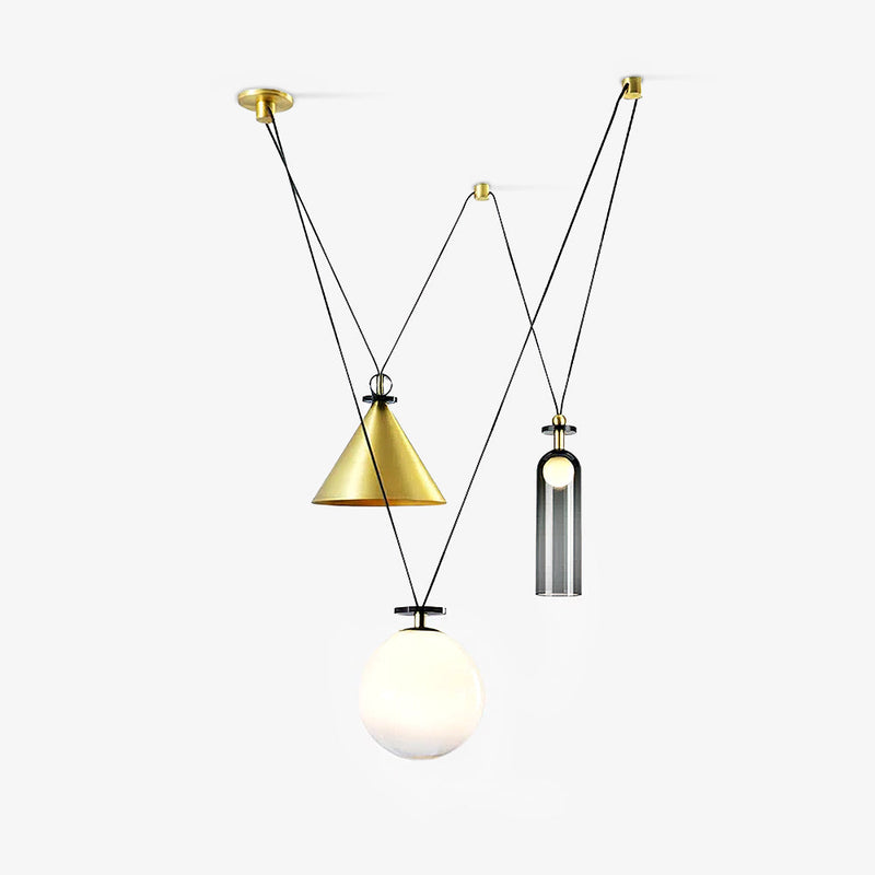 Geometrische Hanglamp – Modern design – Geschikt voor diverse interieurstijlen