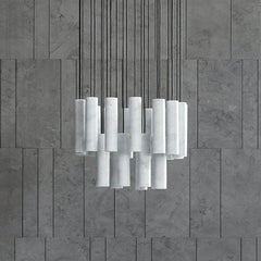 Hanglamp – Modern ontwerp – Albasten materiaal, geschikt voor diverse interieurstijlen