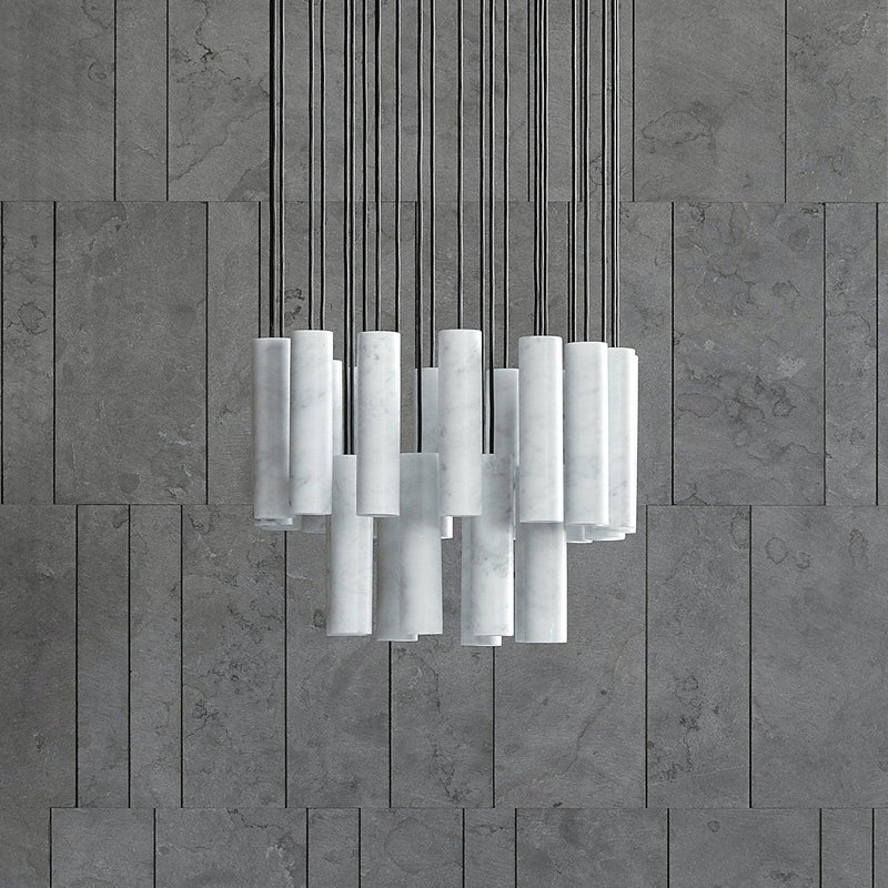 Hanglamp – Modern ontwerp – Albasten materiaal, geschikt voor diverse interieurstijlen
