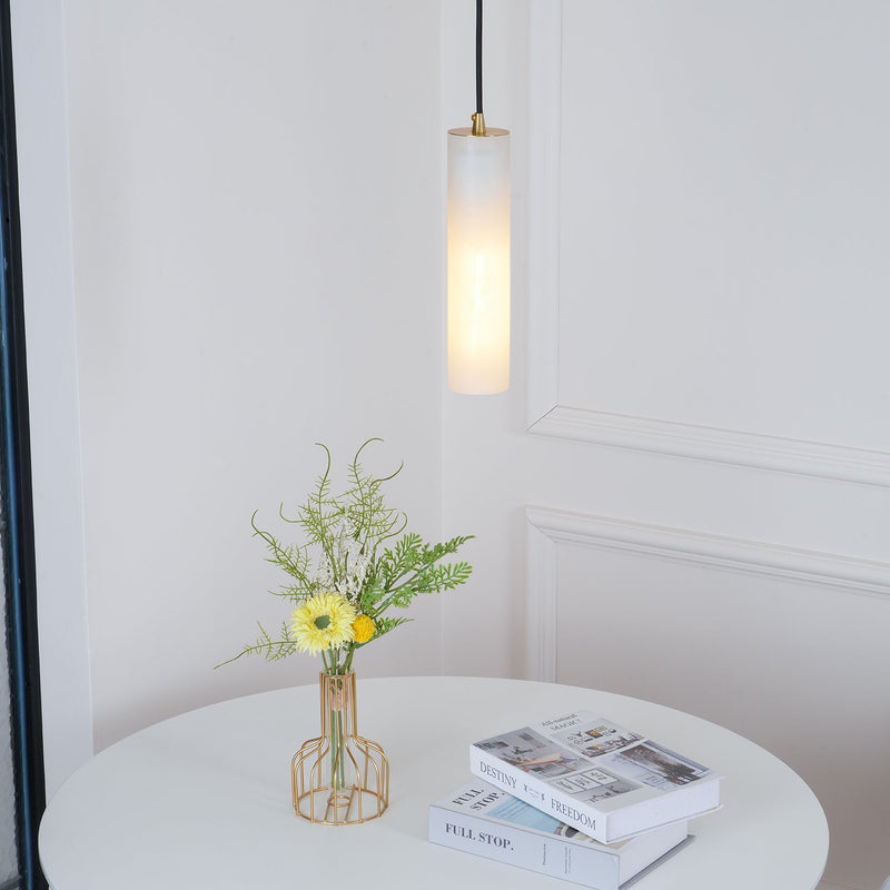 Hanglamp – Modern ontwerp – Albasten materiaal, geschikt voor diverse interieurstijlen
