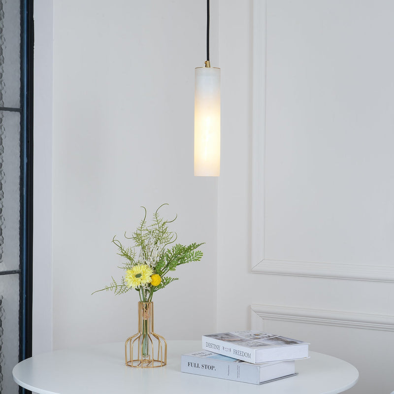 Hanglamp – Modern ontwerp – Albasten materiaal, geschikt voor diverse interieurstijlen