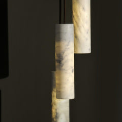 Hanglamp – Modern ontwerp – Albasten materiaal, geschikt voor diverse interieurstijlen