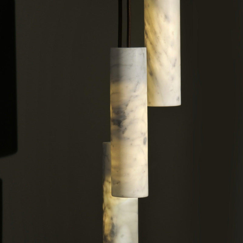 Hanglamp – Modern ontwerp – Albasten materiaal, geschikt voor diverse interieurstijlen