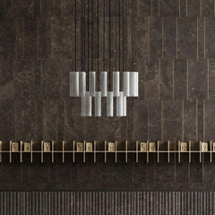 Hanglamp – Modern ontwerp – Albasten materiaal, geschikt voor diverse interieurstijlen