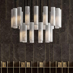 Hanglamp – Modern ontwerp – Albasten materiaal, geschikt voor diverse interieurstijlen