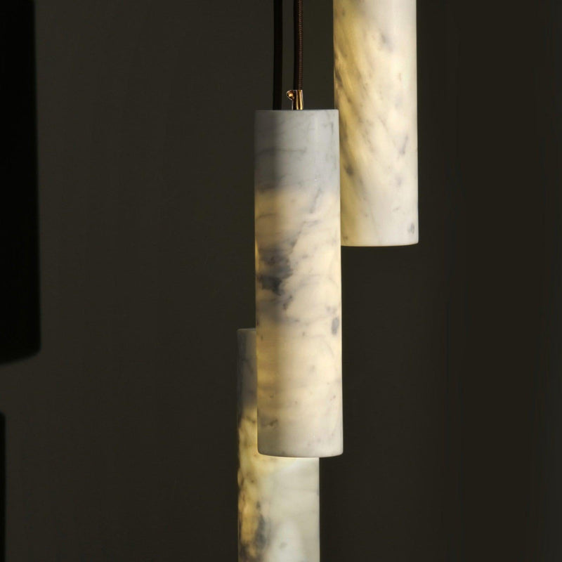 Hanglamp – Modern ontwerp – Albasten materiaal, geschikt voor diverse interieurstijlen