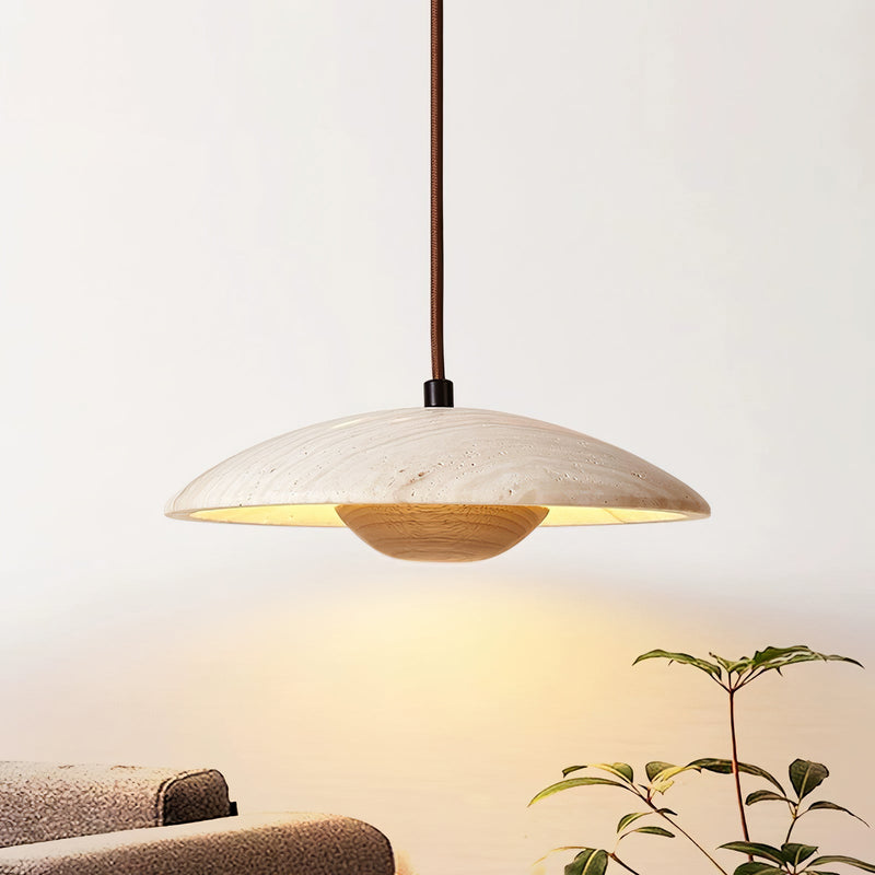 Hanglamp – Travertijn ontwerp – Geschikt voor binnengebruik, energiezuinig, moderne stijl