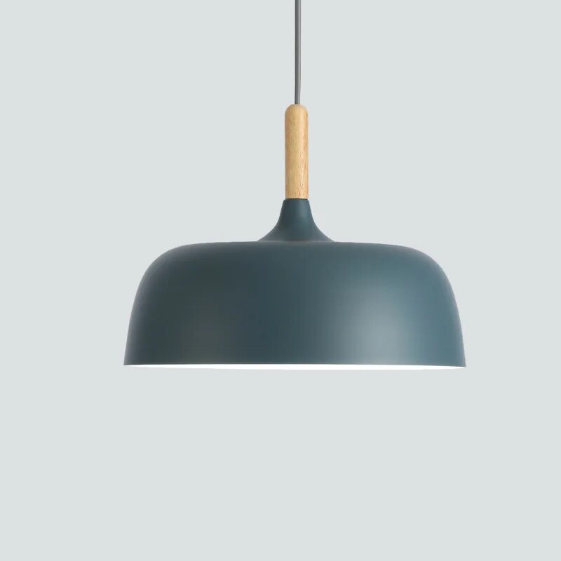Hanglamp – Modern ontwerp – Warme houten afwerking, Noordelijke stijl