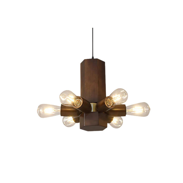 Houten hanglamp – Modern design – Geschikt voor diverse interieurstijlen