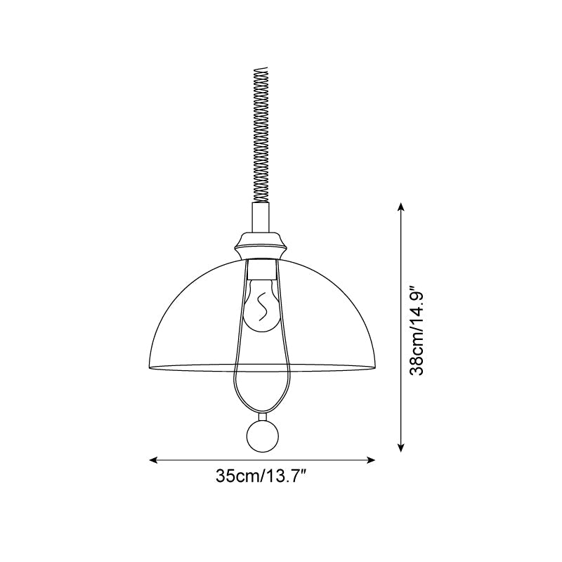 Hanglamp – Moderne stijl – Geschikt voor verschillende interieurstijlen | E27 fitting, energiezuinig