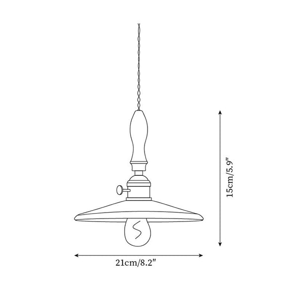 Vintage Hanglamp – Stijlvol ontwerp – Ideaal voor woonkamer of eetkamer, energiezuinig verlichting