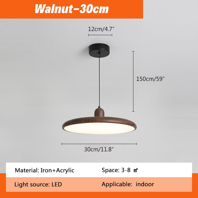 Houten Hanglamp – Modern design – Geschikt voor binnengebruik, energiezuinig