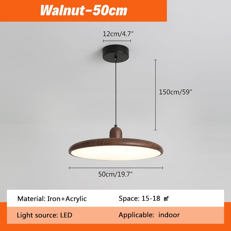 Houten Hanglamp – Modern design – Geschikt voor binnengebruik, energiezuinig