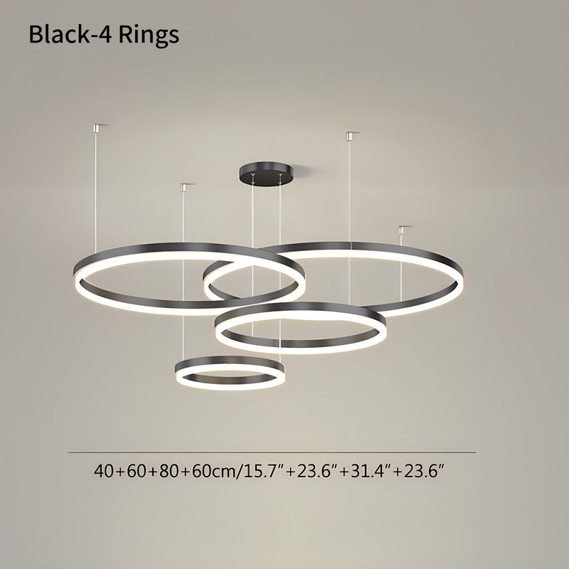 Gelaagde Ringvorm Hanglamp – Modern ontwerp – Geschikt voor diverse interieurstijlen
