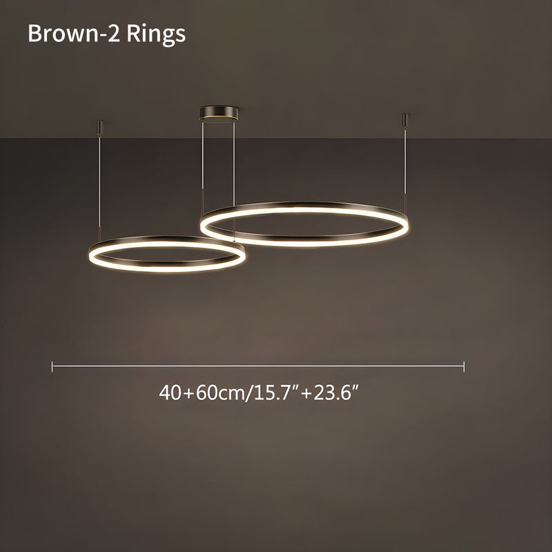 Gelaagde Ringvorm Hanglamp – Modern ontwerp – Geschikt voor diverse interieurstijlen