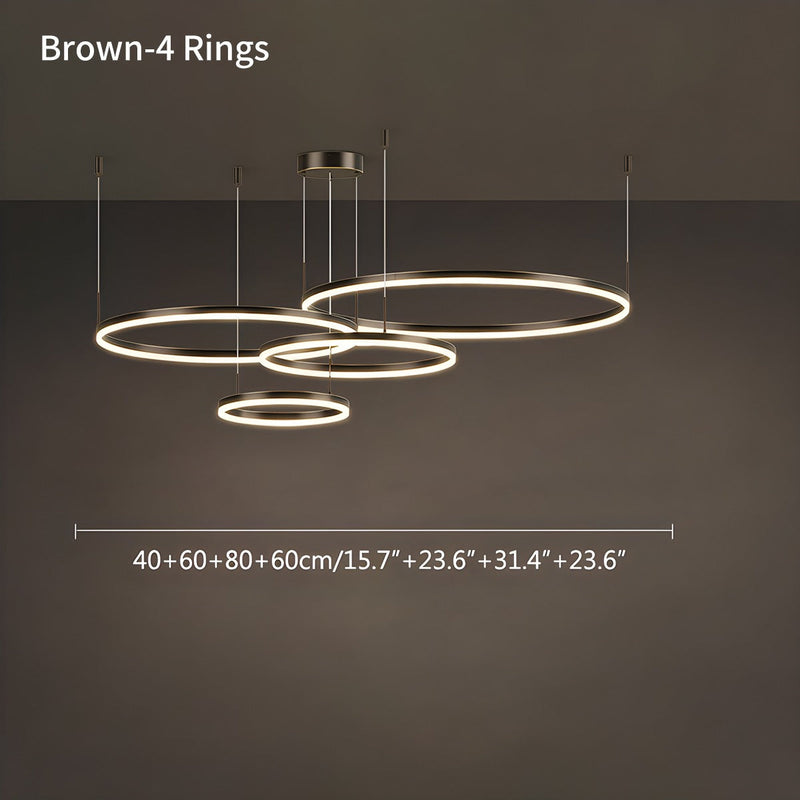 Gelaagde Ringvorm Hanglamp – Modern ontwerp – Geschikt voor diverse interieurstijlen