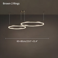 Gelaagde Ringvorm Hanglamp – Modern ontwerp – Geschikt voor diverse interieurstijlen