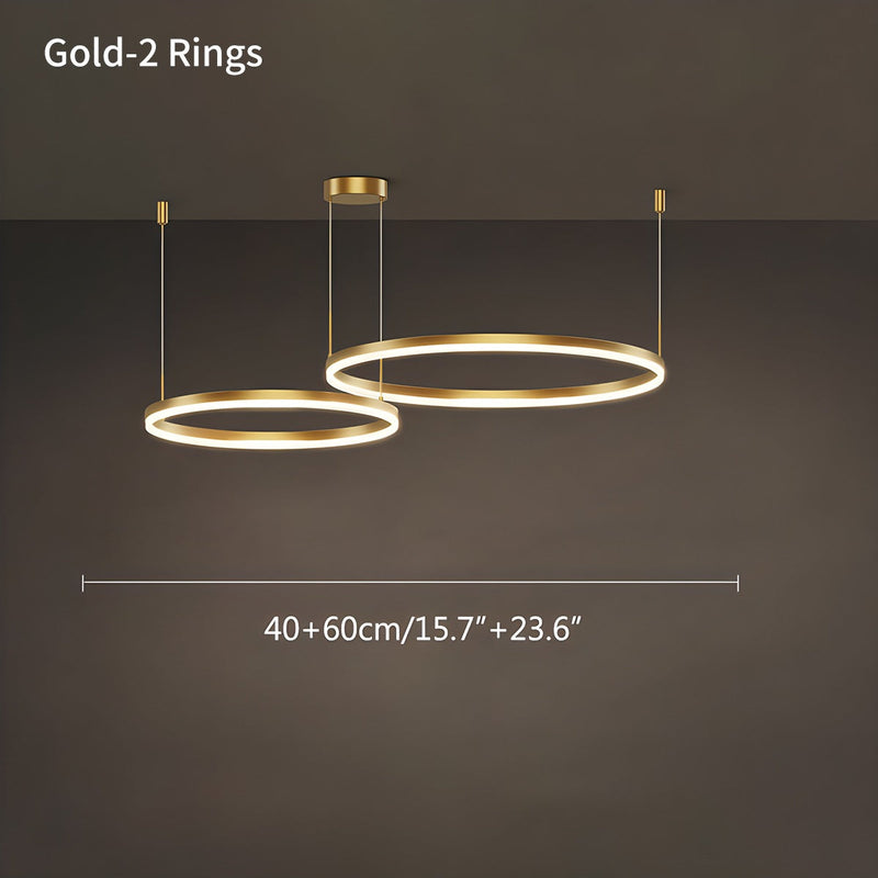 Gelaagde Ringvorm Hanglamp – Modern ontwerp – Geschikt voor diverse interieurstijlen