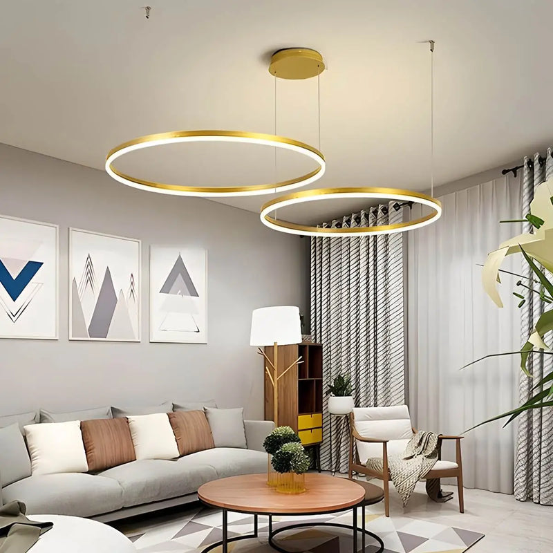 Gelaagde Ringvorm Hanglamp – Modern ontwerp – Geschikt voor diverse interieurstijlen