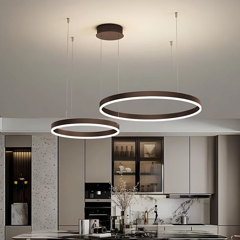 Gelaagde Ringvorm Hanglamp – Modern ontwerp – Geschikt voor diverse interieurstijlen